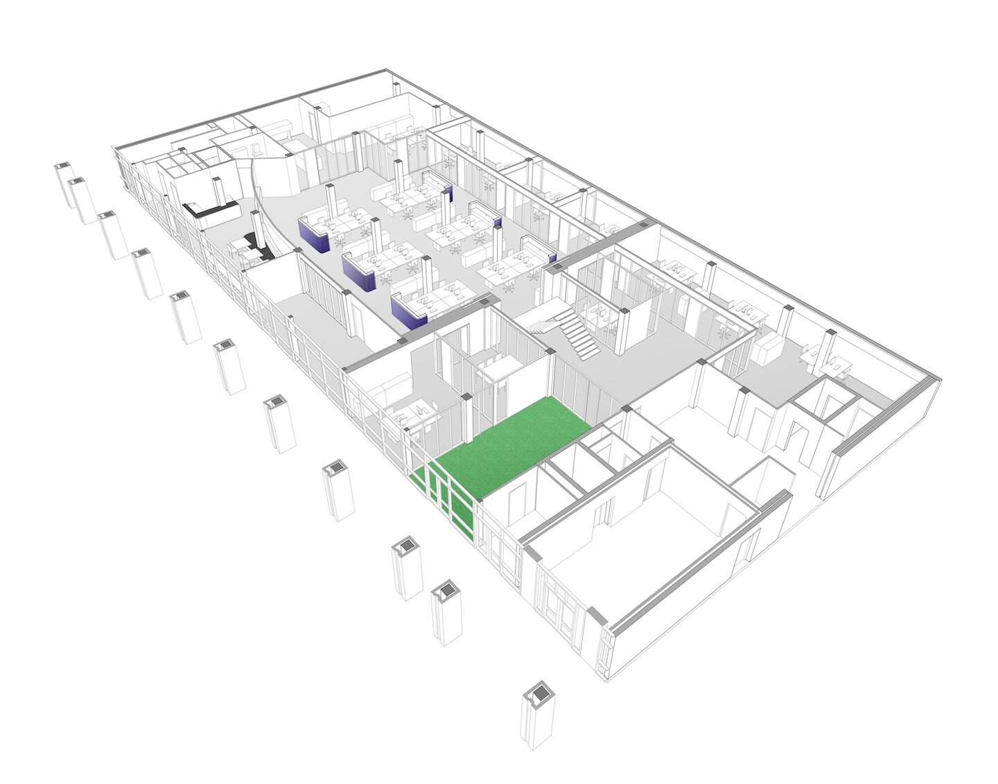 Crocs Europe hoofdkantoor Scheveningen begane grond Kerssens