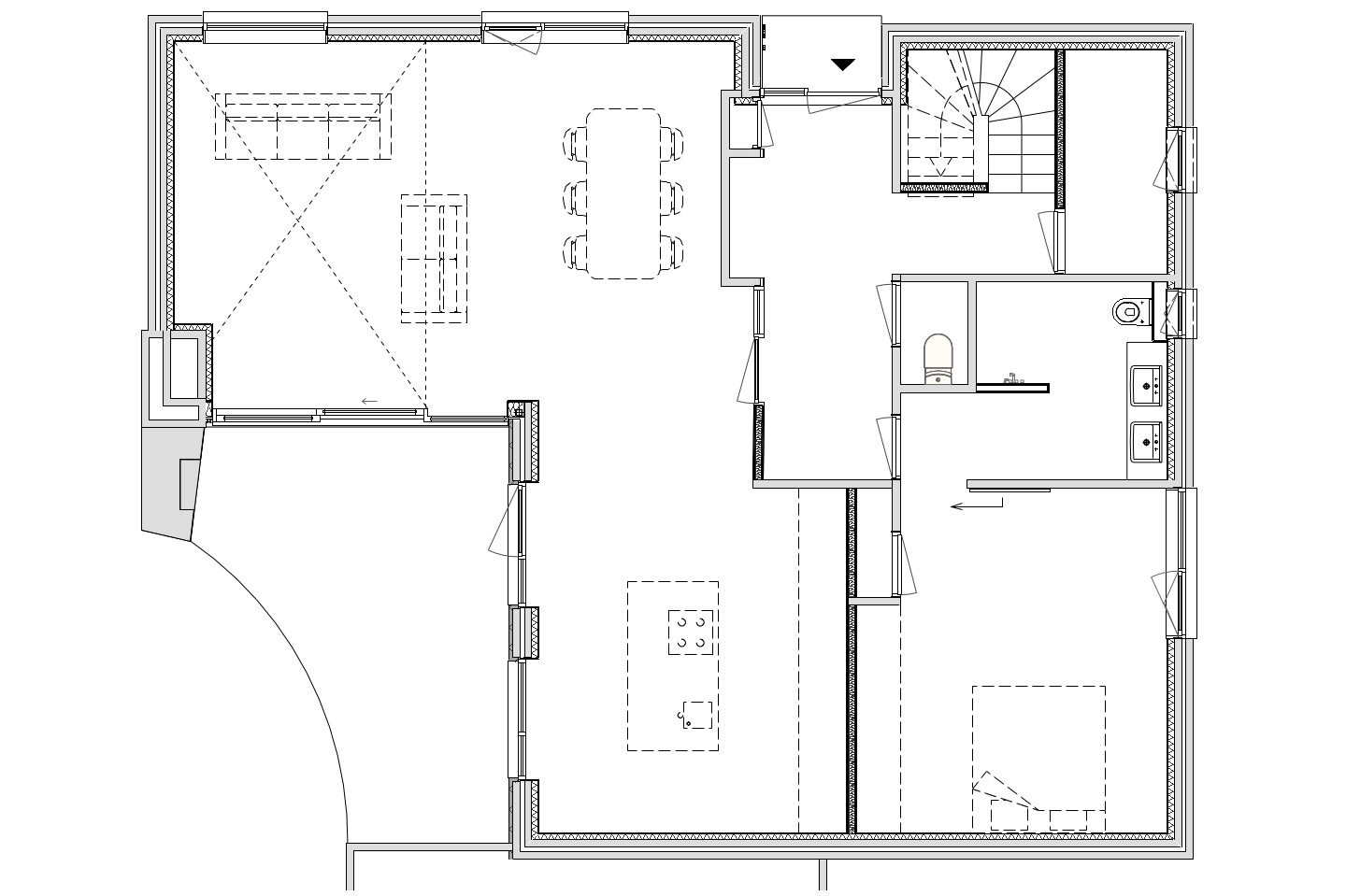 Delftsingel Assendelft begane grond Kerssens architecten